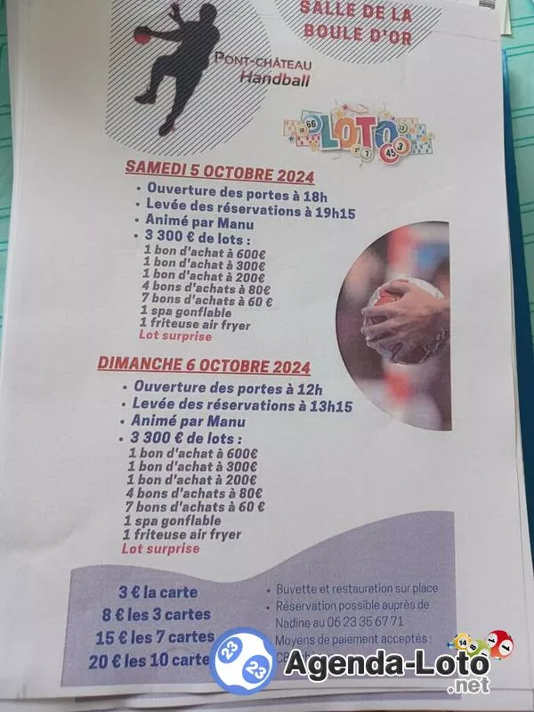 Loto Handball Pontchateau