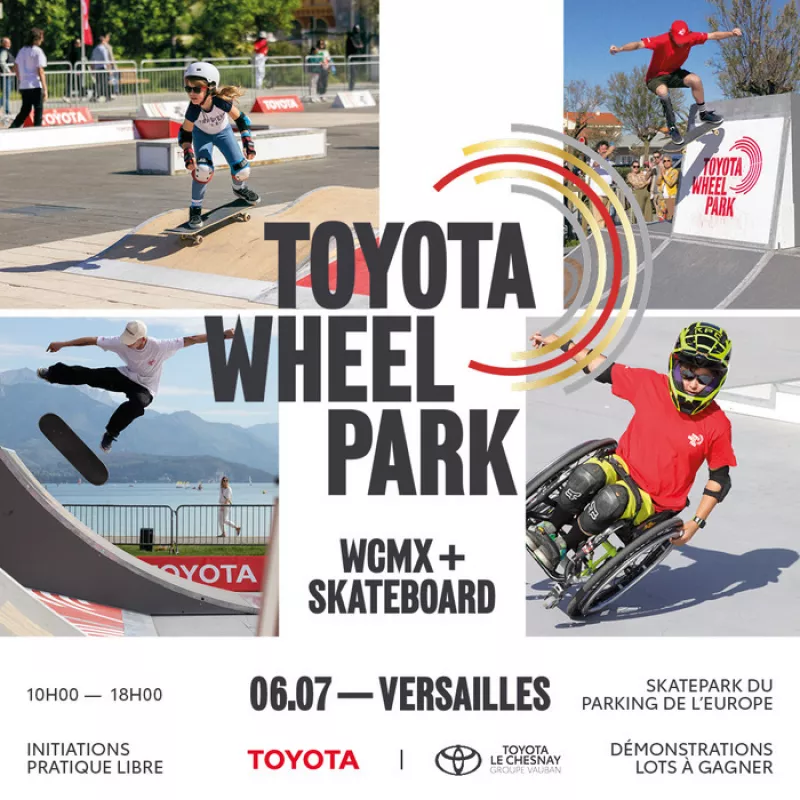 Toyota Wheel Park, un Skatepark Itinérant et Inclusif