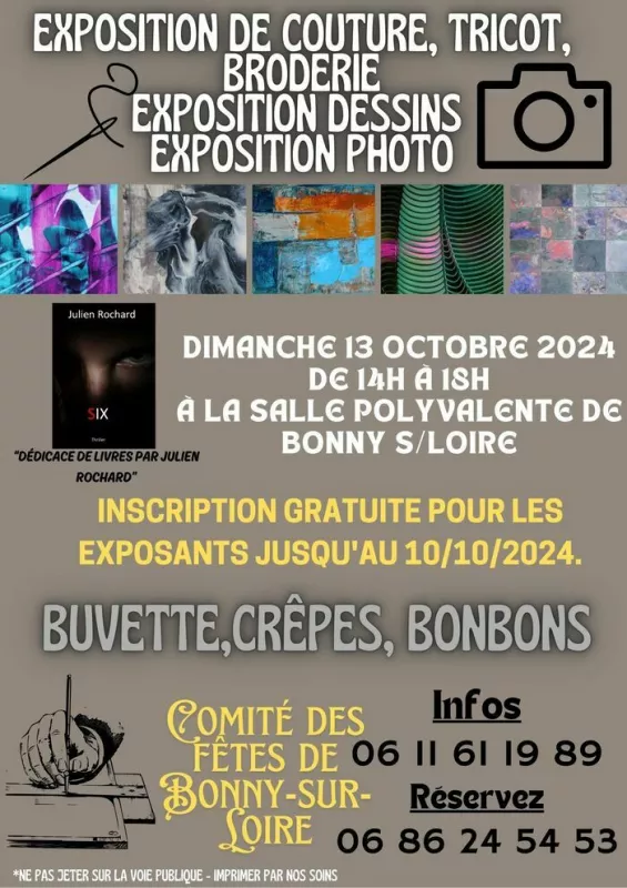 Expo Couture, Photos et Dédicace de Julien Rochard