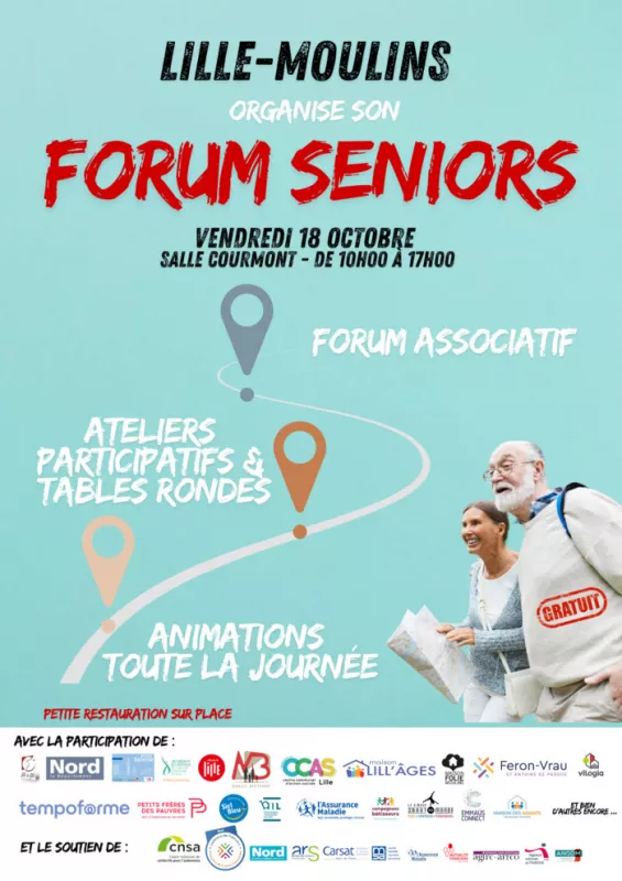 Forum Seniors : «Bien Vieillir à Lille-Moulins»