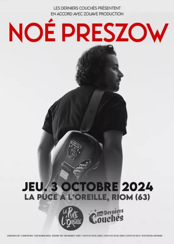 Noé Preszow à la Puce a l'Oreille 