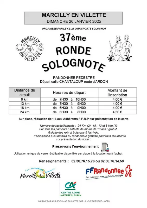 37Ème Ronde Solognote