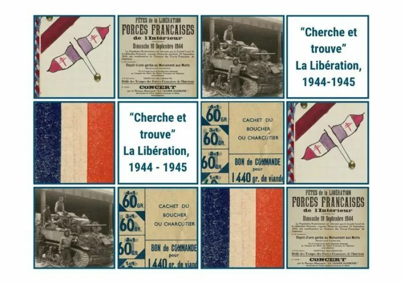 Cherche et Trouve : la Libération, 1944-1945