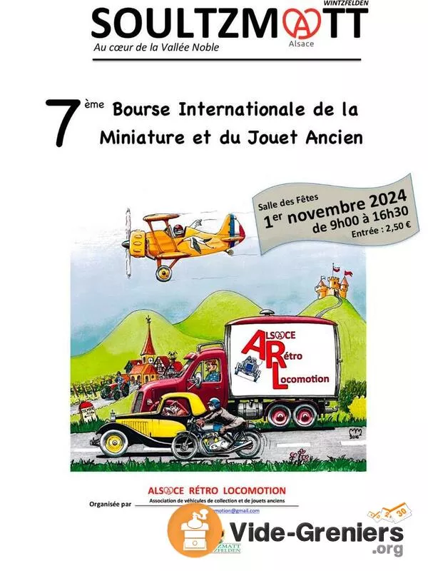 7È Bourse Internationale de la Miniature et du Jouet Ancien