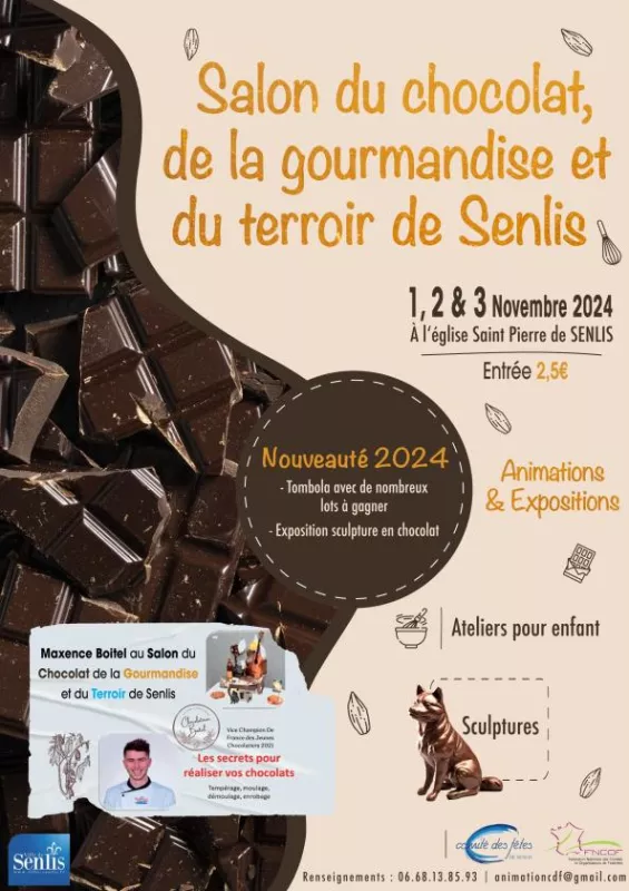 Salon du Chocolat, de la Gourmandise et du Terroir à Senlis