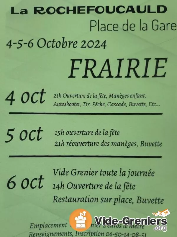 Vide Grenier et Frairie