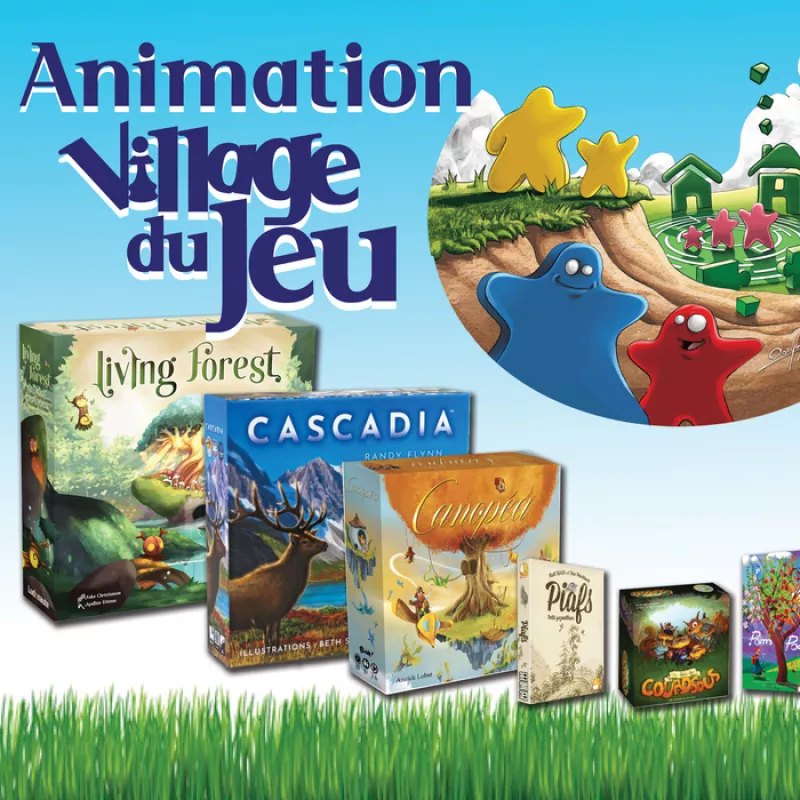 Nuit des Bibliothèques-le Village du Jeu