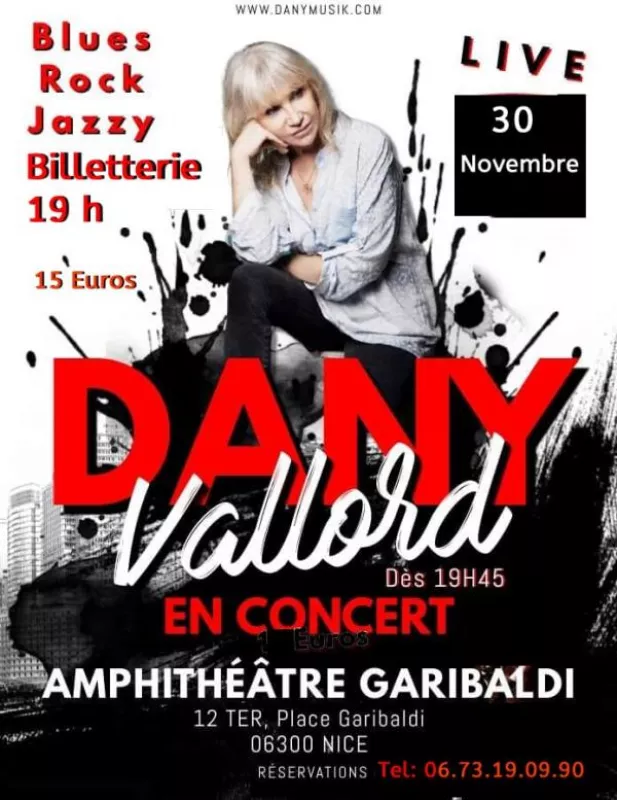 Concert Blues/Rock/Soul Dany Vallord