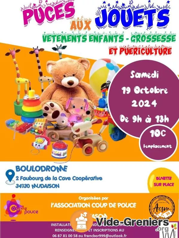 Puces Aux Jouets, Vêtements Enfants, Grossesse Puériculture