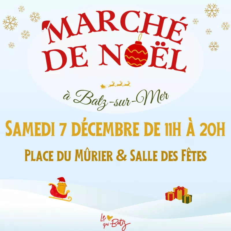 Marché de Noël à Batz-sur-Mer