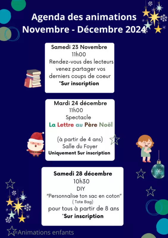 Spectacle : la Lettre au Père Noël