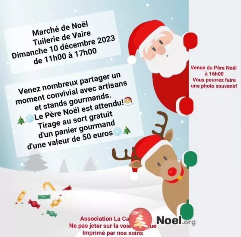 Marché de Noël à la Tuilerie de Vaire