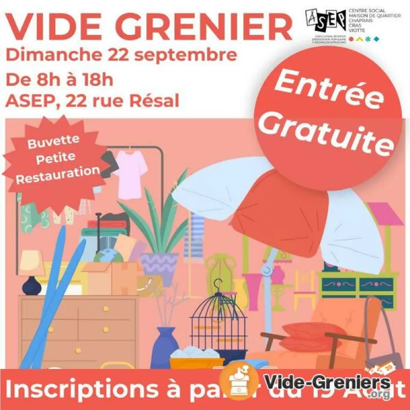 Vide Grenier de l'Asep