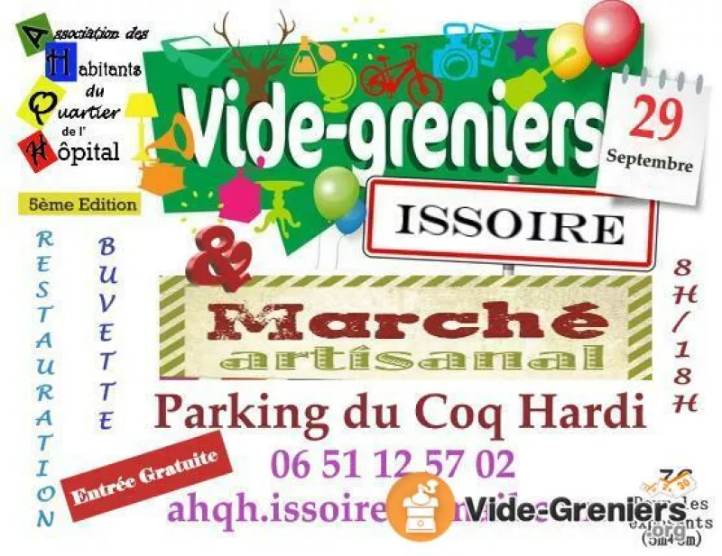 Vide Greniers et Marché Artisanal d'Automne Ahqh