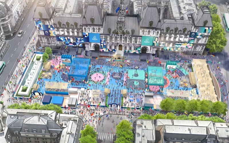 La Terrasse des Jeux At The Hôtel de Ville