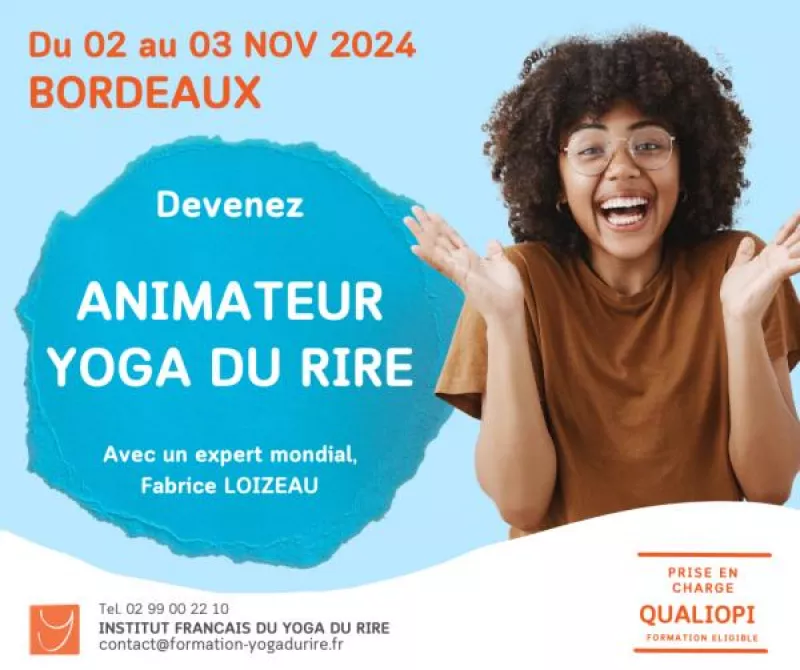 Formation Animateur Yoga du Rire Bordeaux 2J