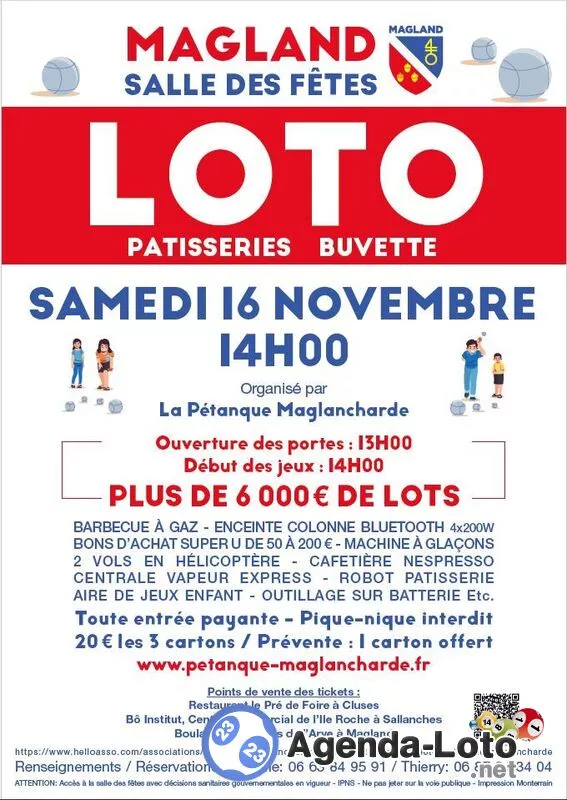 Loto Pétanque Maglancharde