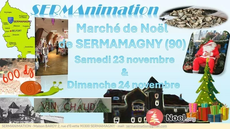 Marché de Noel de Sermamagny 2024