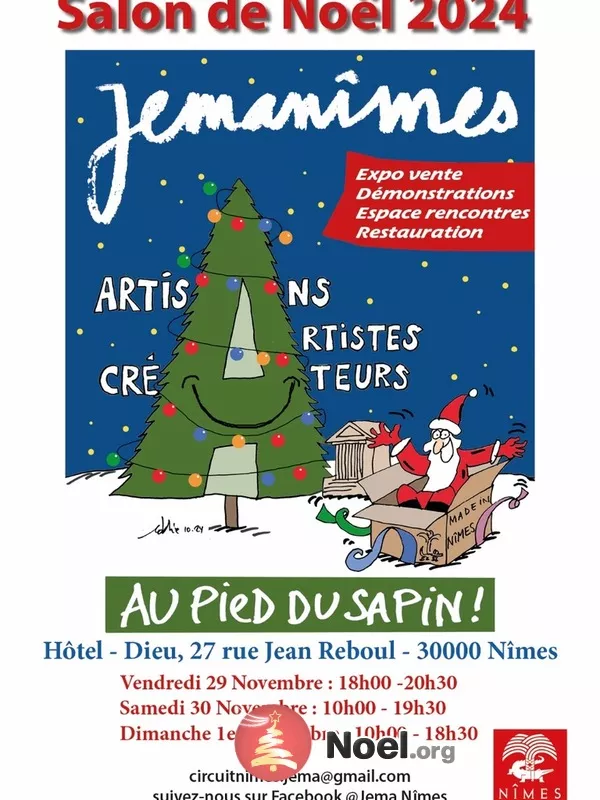 Au Pied du Sapin-Salon de Noël Jemanîmes