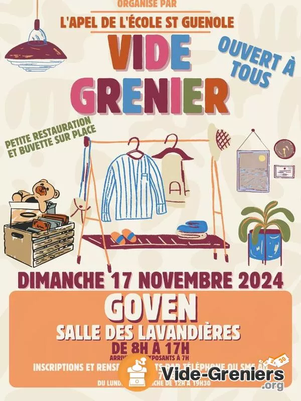 Vide Grenier Apel Ecole Saint Guenole