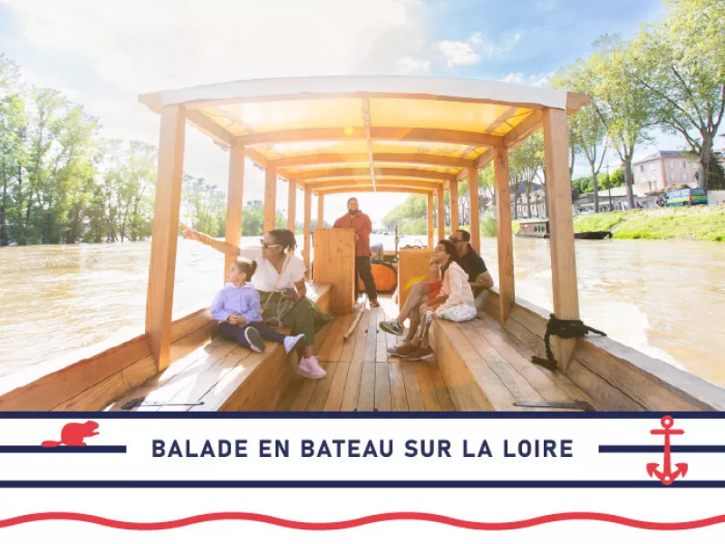 Balade en Bateau sur la Loire