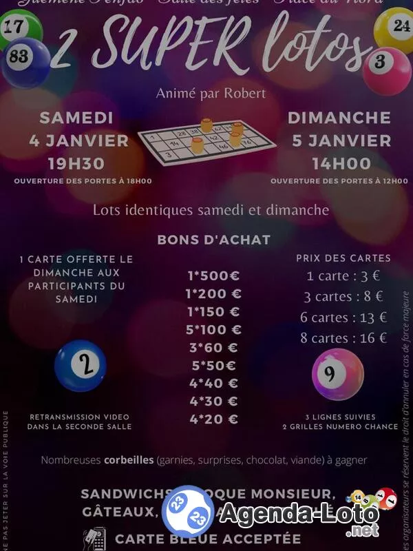 Super Loto Animé par Robert