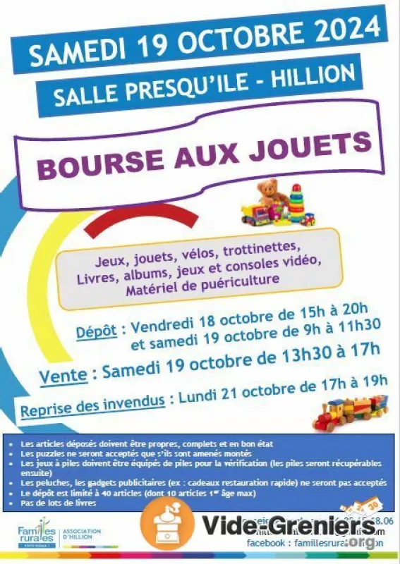 Bourse Aux Jouets et Materiel de Puericulture