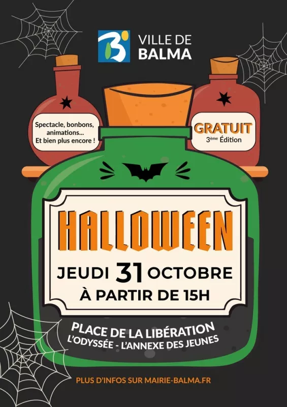 Halloween à Balma-Jeudi 31 Octobre