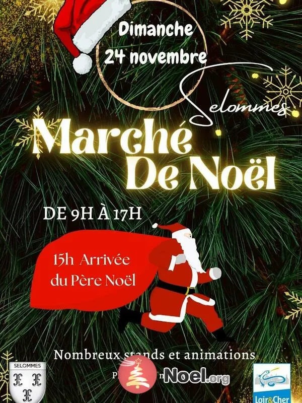 Marché de Noël Commune de Selommes