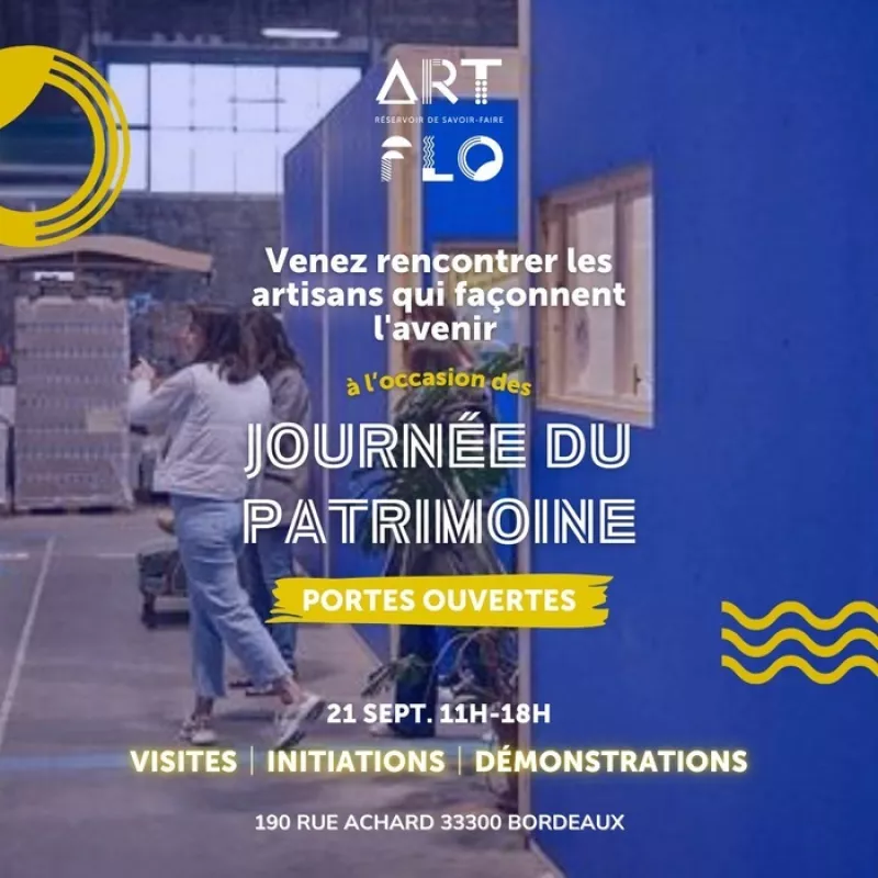 Portes Ouvertes Métiers d'Art chez Artflo 