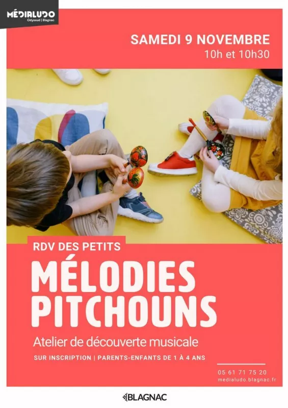 Mélodies Pitchouns-Samedi 9 Novembre