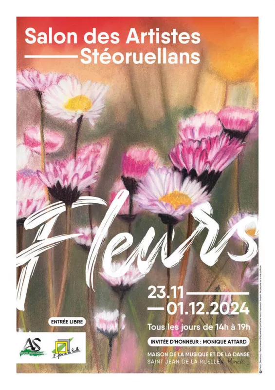 Salon des Artistes Stéoruellans 2024 : Fleurs