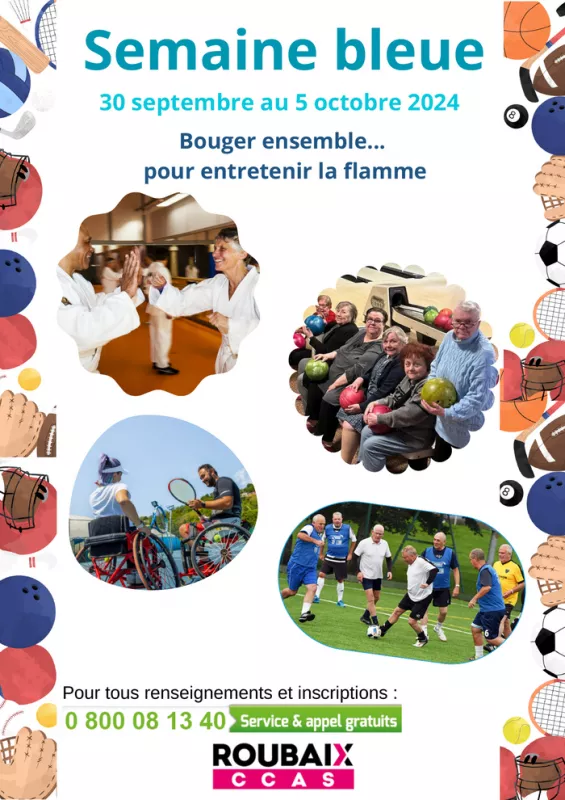 Semaine Bleue : Bouger Ensemble... pour Entretenir la Flamme 