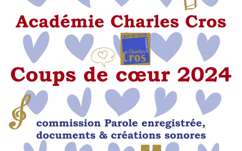 Remise des Coups de Cœur de l'Académie Charles Cros