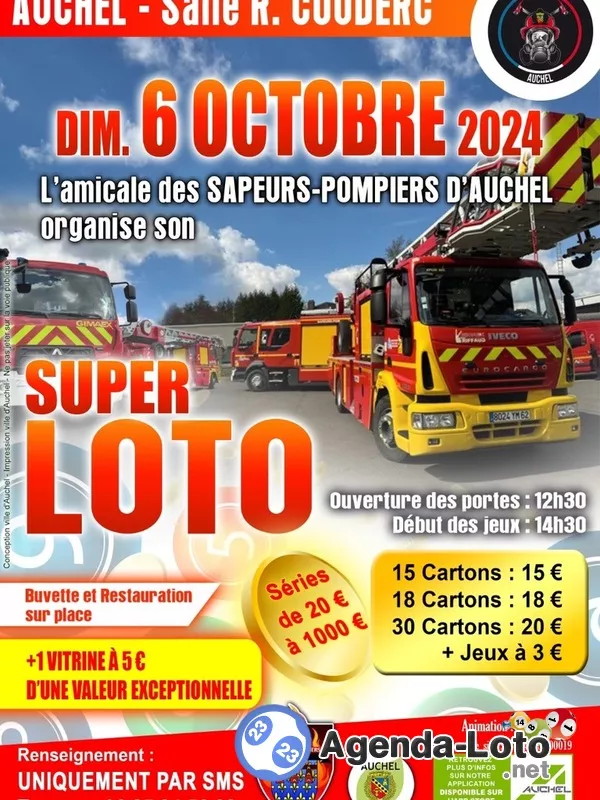 Loto Amicale Sapeurs Pompiers Auchel