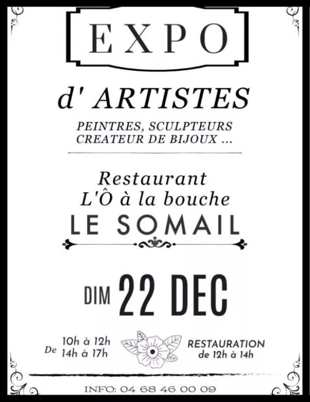 Expo d'Artistes : Peintres, Sculpteurs, Bijoux...