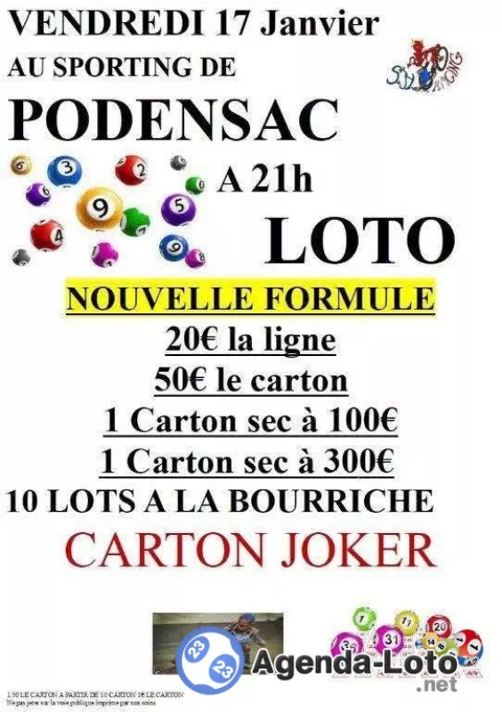 Loto du Sjl Racing