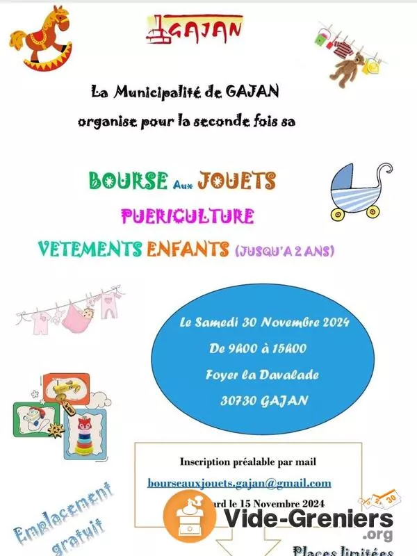 Bourse Aux Jouets, Puériculture et Vêtements Bébés