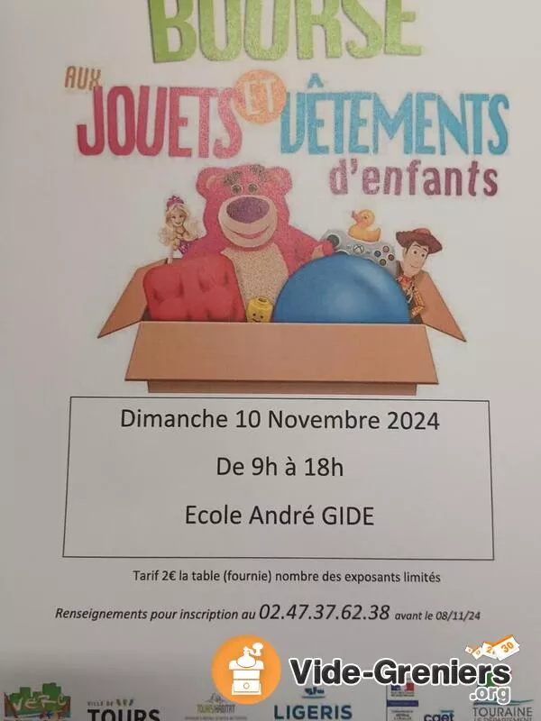 Bourse Aux Jouets et Vêtements