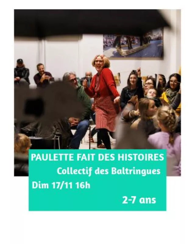 Paulette Fait des Histoires -à la Barraca Zem