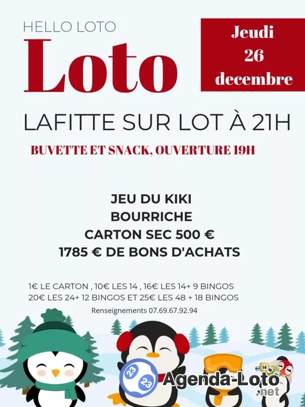 Loto Lafitte sur Lot