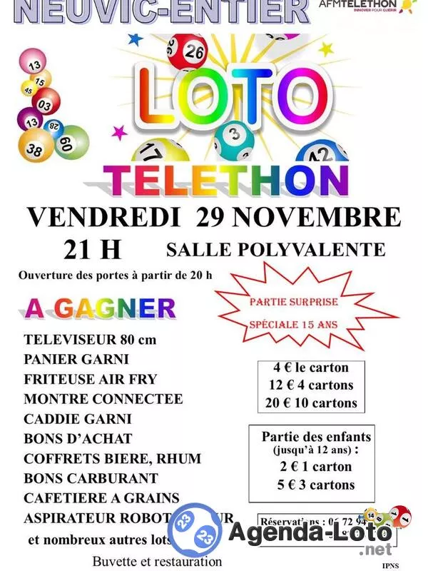 Loto du Téléthon