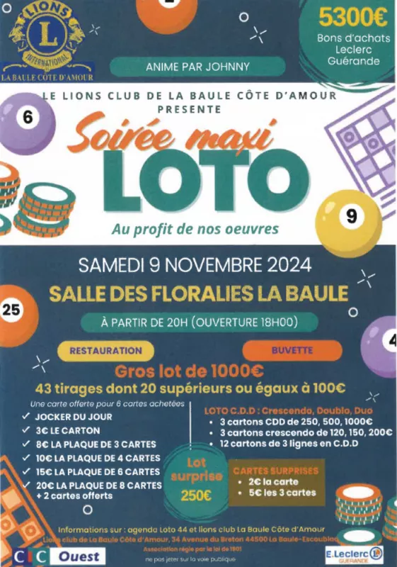 Soirée Maxi Loto