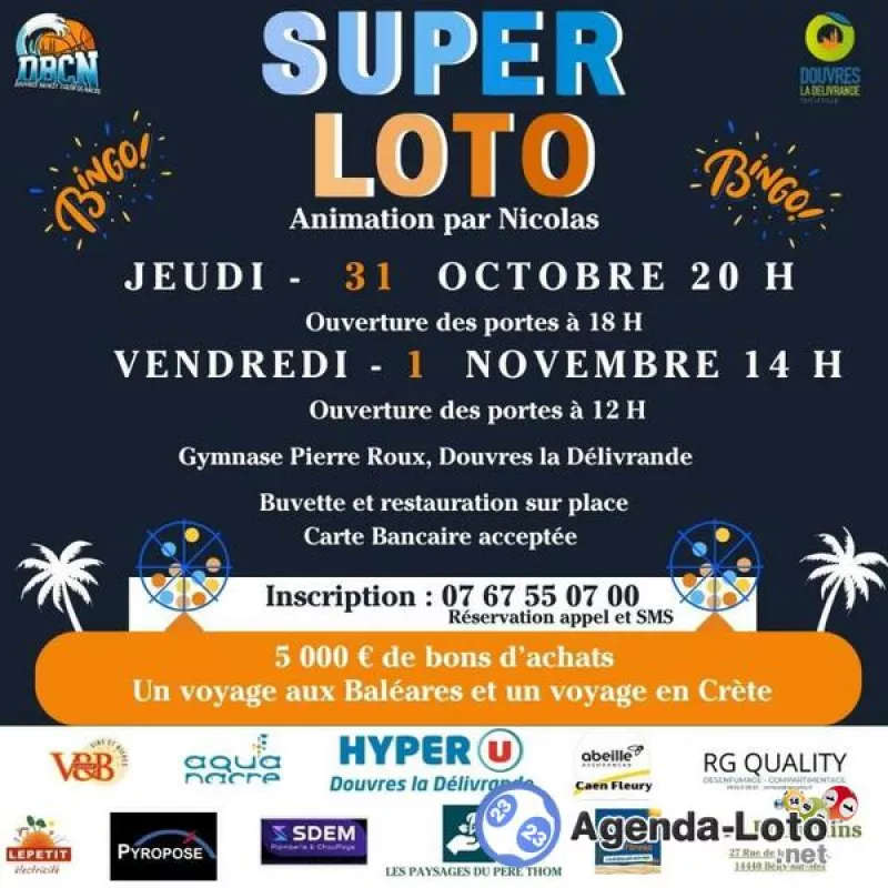 Super Loto du Dbcn Animé par Nicolas