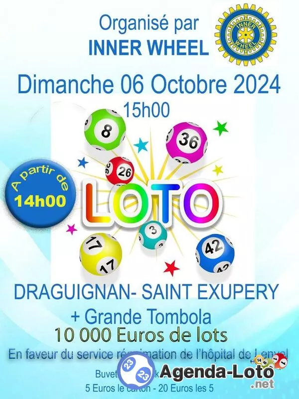 Loto des Inner Wheel en Faveur des Enfants Malades