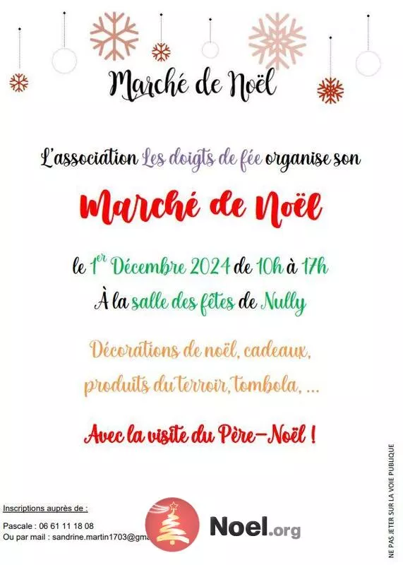 Marché de Noël les Doigts de Fée