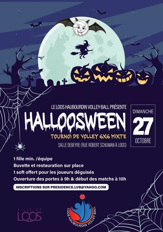 Tournoi de Volley D'halloween