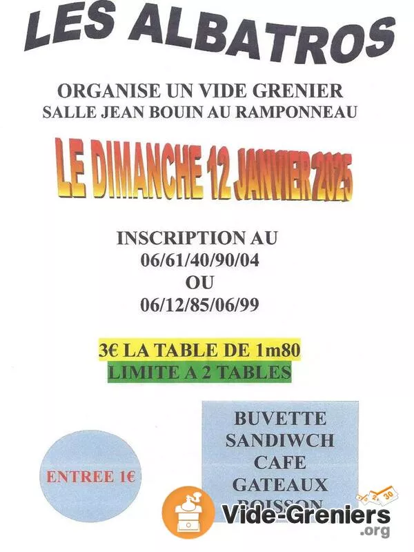 Vide Grenier des Albatros