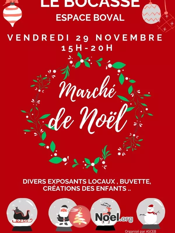 Marché de Noël le Bocasse