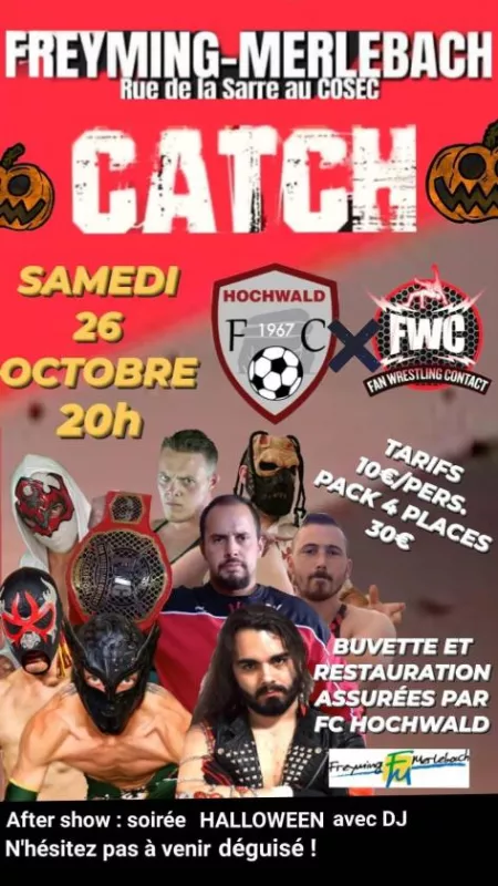 Gala de Catch et Soirée Halloween